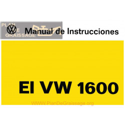 Volkswagen Beetle Type 1 1976 Owner S Manual Mexico