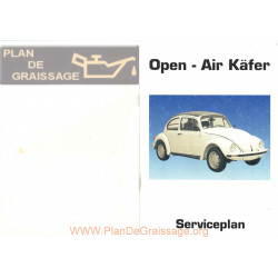 Volkswagen Beetle Type 1 1996 Mexican Open Air Owner S Manual German