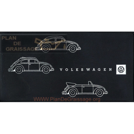 Volkswagen Beetle Type 1 Aout 1959 Paint And Upholstery Book