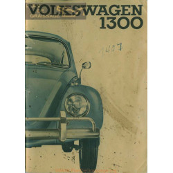Volkswagen Beetle Type 1 Aout 1965 Bug Owner S Manual