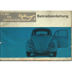 Volkswagen Beetle Type 1 Aout 1966 Bug Owner S Manual German