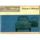 Volkswagen Beetle Type 1 Aout 1968 Bug Owner S Manual
