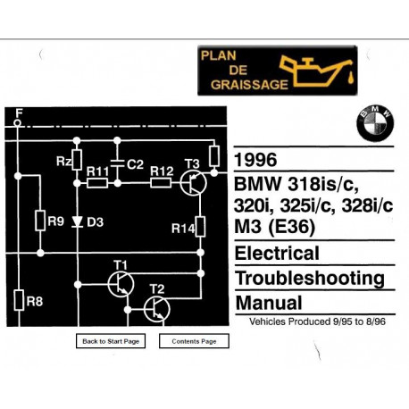 Bmw 318 I S C 320 325 328 M3 E36 Elecrical Troubleshooting 1996