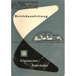 Volkswagen Beetle Type 1 Decembre 1952 Owner S Manual German