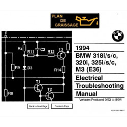 Bmw 318 I S C 320 325 M3 E36 Elecrical Troubleshooting 1994