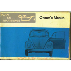 Volkswagen Beetle Type 1 Janvier 1970 Owner S Manual