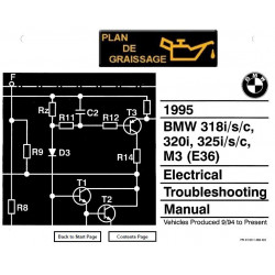 Bmw 318 I S C 320 M3 325i E36 Elecrical Troubleshooting 1995