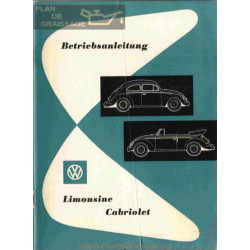 Volkswagen Beetle Type 1 Mars 1957 1957 Model Year Bug Owner S Manual German