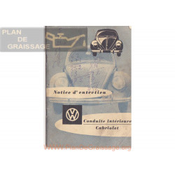 Volkswagen Beetle Type 1 Octobre 1952 Owner S Manual French