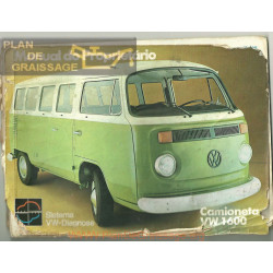 Volkswagen Bus 1600 1976 Manual Utilisateur Brazil