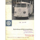 Volkswagen Bus 1958 Ambulance Manual User