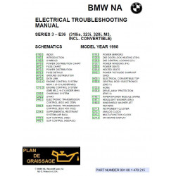Bmw 318 I S C 323 328 M3 E36 Elecrical Troubleshooting 1998
