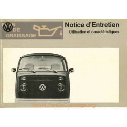 Volkswagen Bus 1974 Manuel D Entretien French