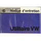 Volkswagen Bus 1978 Notice Entretien French