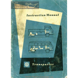 Volkswagen Bus Aout 1958 Manual User
