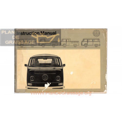 Volkswagen Bus Aout 1971 Manual European Delivery
