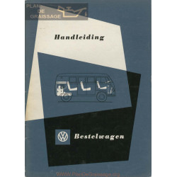 Volkswagen Bus Juillet 1953 Manual Dutch