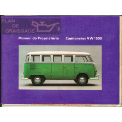 Volkswagen Camioneta 1500 Bus 1973 Manual Brazil