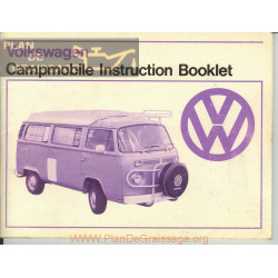 Volkswagen Camping 1976 Campmobile Booklet Australia