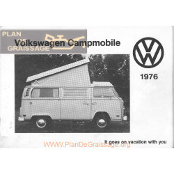 Volkswagen Camping 1976 Campmobile User Manual
