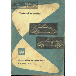 Volkswagen Conduite Cabriolet Juin 1956 Manual French