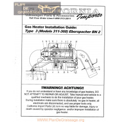Volkswagen Eberspacher Bn2 Type 3 Installation