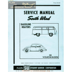Volkswagen Fevrier 1970 Southwind Service Manual