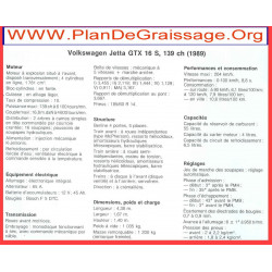 Volkswagen Jetta Gtx 16 S 139ch 1989