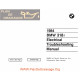 Bmw 318i 1984 Electrical Troubleshooting Manual