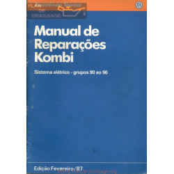 Volkswagen Kombi 1988 Manuel Electrical