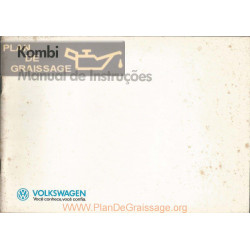 Volkswagen Kombi Bus 1992 Manual Brazil