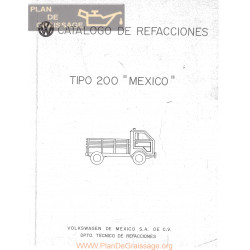 Volkswagen Mexico Tipo 200 Brasilia