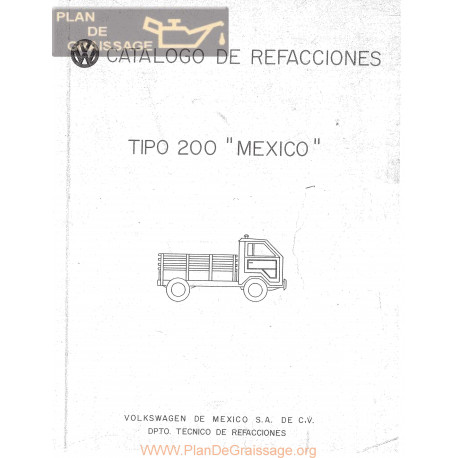 Volkswagen Mexico Tipo 200 Brasilia