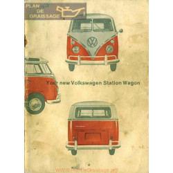 Volkswagen Station Wagon Aout 1964 Deluxe Manual User