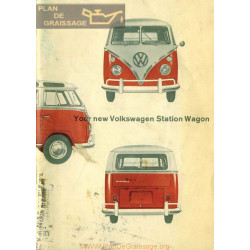 Volkswagen Station Wagon Bus Aout 1965 Deluxe Manual