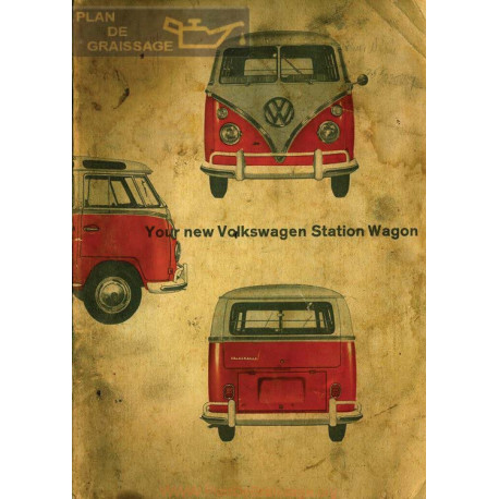 Volkswagen Station Wagon Fevrier 1964 Deluxe Manual Utilisateur