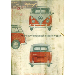 Volkswagen Station Wagon Octobre 1964 Deluxe Manual