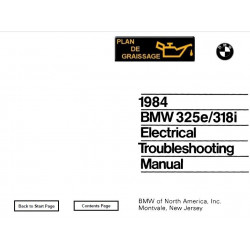 Bmw 318i 325e E30 Electrical Troubmeshooting 1984