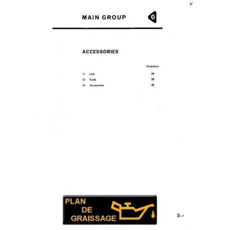Volkswagen T2 G0 Accessories 1958 1967