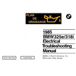 Bmw 318i 325e E30 Electrical Troubmeshooting 1985