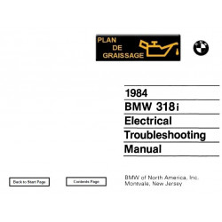 Bmw 318i E30 Electrical Troubmeshooting 1984