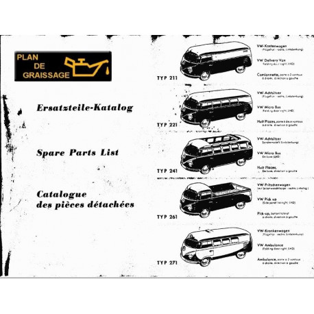 Volkswagen T2 Gb Contents 1950 1954