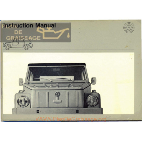 Volkswagen Thing Aout 1971 Vw 181 Manual