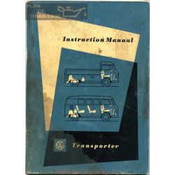 Volkswagen Transporter Bus Decembre 1958 Manual