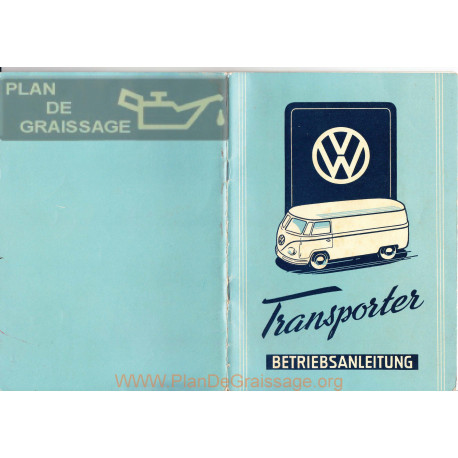 Volkswagen Transporter Bus Juin 1950 German