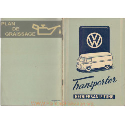 Volkswagen Transporter Bus Mars 1952 Manual German