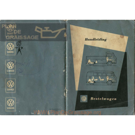 Volkswagen Transporter Bus Mars 1956 Manual