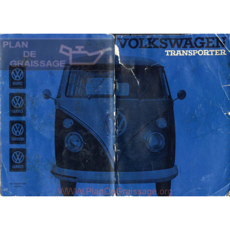 Volkswagen Transporter Bus Octobre 1964 Manual