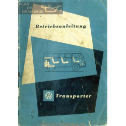 Volkswagen Transporter Juillet 1953 Manual German