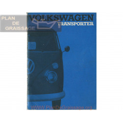 Volkswagen Transporteur Bus Aout 1965 Manual German